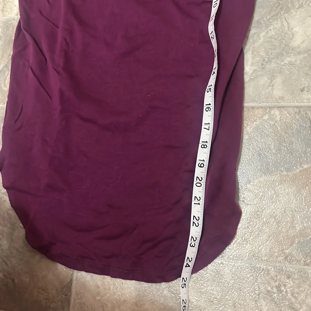 ✨✨NWOT Free People Sleeveless Turtleneck Purple Top S 100% Cotton